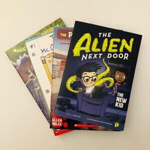 Lot of Pre-Teen Books Alien Magic Tree Puppy Books